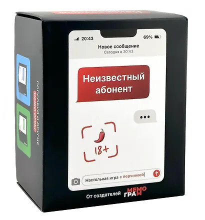 Настольная игра «Неизвестный абонент», Мемограм, 18+ - фото 1