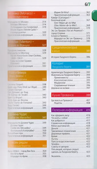 Лазурный берег : Марсель, Кассис, Тулон, Йер, Сен-Тропе, Канны, Антиб, Биот, Кань-сюр-Мер, Грасс, Ванс, Ницца, Эз, Монако, Ментон, Арль : путеводитель - фото 6