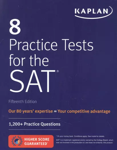 8 Practice Tests for the SAT: 1,200+ SAT Practice Questions - фото 1