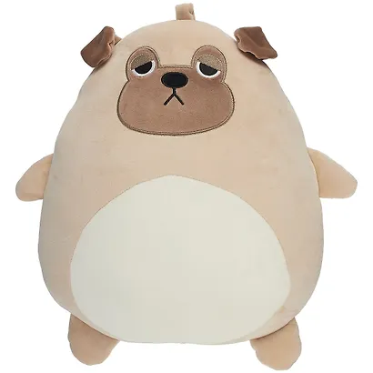 Мягкая игрушка Мопсик овальный (40х25) (12-01014-033) - фото 1