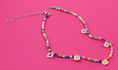 Ожерелье Бохо Ромашки (12-Kanti-2) (Lafilaf) - фото 4