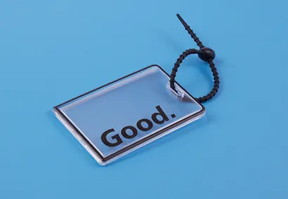 Бейдж "Hello.Smile.Nice.Good", пластик, в ассортименте - фото 6