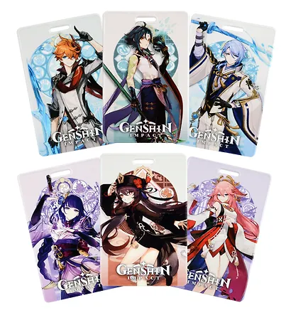 Чехол для карточек вертикальный Genshin (162033100024 ) - фото 1