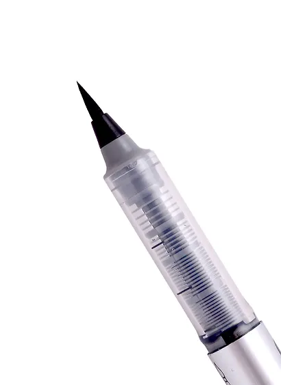 Ручка капиллярная (линер) "Precision" черная, наконечник кисть, Berlingo - фото 2