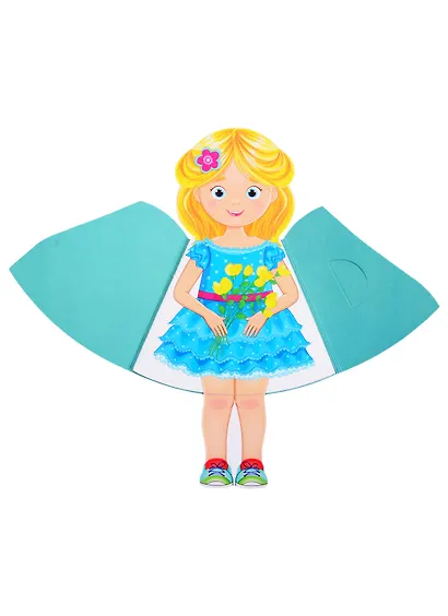 Мой день. Книжка-кукла - фото 2