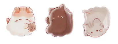 Набор значков Котики Cute (3шт) (ПВХ) (4см) (12-81541-202510-SPT-39) (ассорти) - фото 10
