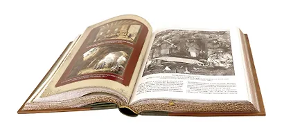 История освоения Сибири. Иллюстрированное издание в коллекционном инкрустированном переплете ручной работы с четырьмя видами тиснения и украшенным обрезом - фото 13