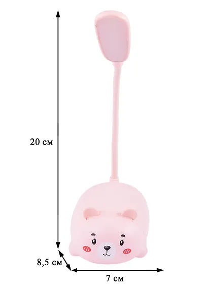 Настольная LED-лампа Мишка (9х7х18см) (коробка) (12-09415-YW90-96) - фото 3