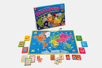 Игра настольная Дрофа-Медиа Викторина. Кругосветное путешествие - фото 3