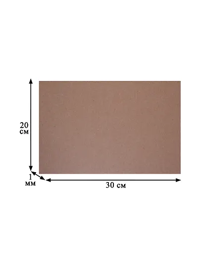 Крафт 20*30см, 290гр/м2, толщина 380мкм, DECORITON - фото 2
