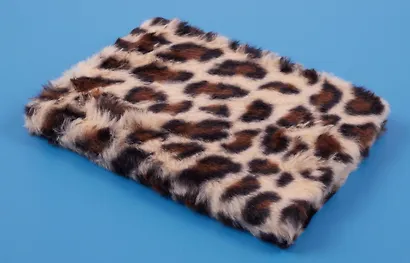 Книга для записей А5 80л лин. "Лео" с мехом, ассорти - фото 8