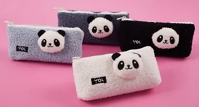 Пенал-косметичка "Панда", ассорти - фото 5