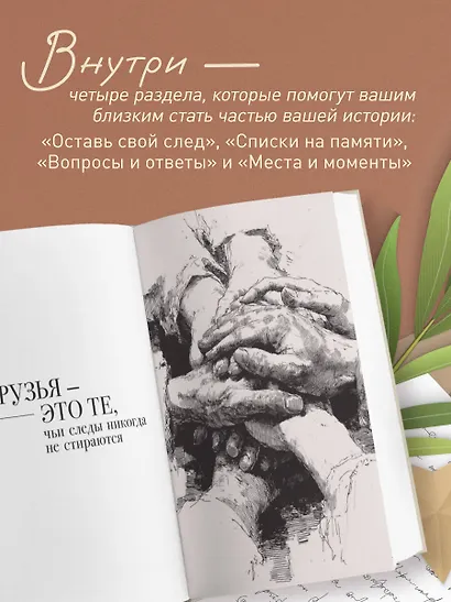 Твои слова - мои воспоминания. Блокнот для теплых посланий и маленьких историй - фото 5