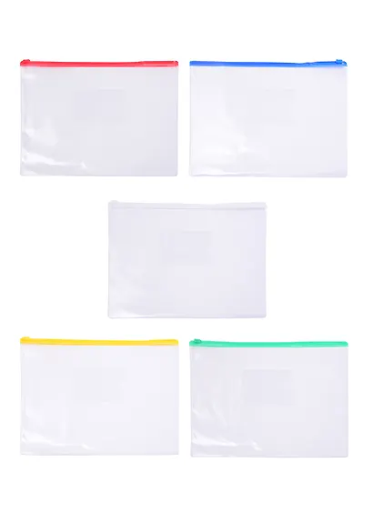 Папка на молнии В5 прозрачная - фото 4