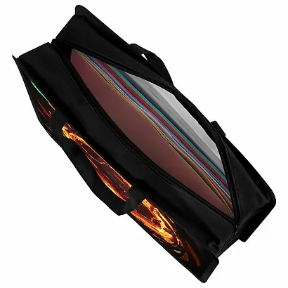 Папка для тетрадей А4 "Fire split" пластик, текст.ручки - фото 4