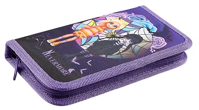 Пенал 1 отделение "Уэнсдэй" 190*110 мм - фото 2