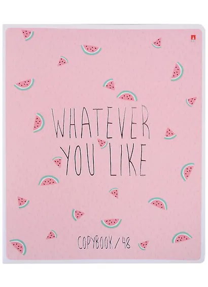 Тетрадь в клетку Альт, Fruit Rain, 48 листов, в ассортименте - фото 4