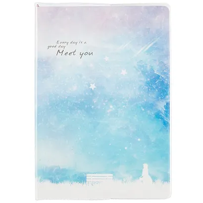 Тетрадь нелинованная Meet you, 82 листа, в ассортименте - фото 4