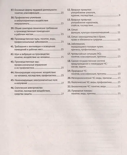 Шпаргалка по основам безопасности жизнедеятельности - фото 3