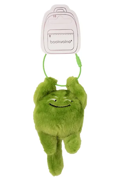 Брелок-обвес на сумку Чудик зеленый (плюш) (9х6) (12-202509-YSK-80) - фото 1