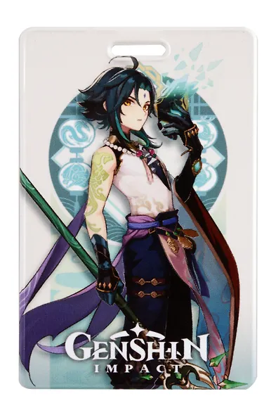 Чехол для карточек вертикальный Genshin (162033100024 ) - фото 7