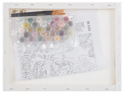 Холст с красками по номерам "Сад бесконечной любви", 30 х 40 см - фото 3