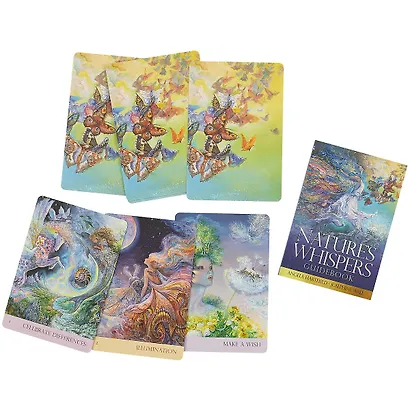 Таро Аввалон, Nature s whispers Oracle cards ( коробка) (упаковка) (50 карт) (Hartfield) (TSA11) (на анг. Яз.) (ПИ - фото 3