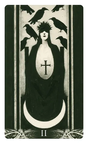 Таро мини «Ворон смерти» / Mini Tarot «Murder of Crows» (78 карт+инструкция) - фото 5