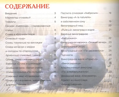 Заготовки из слив и винограда - фото 2