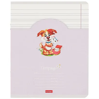 Тетрадь в узкую линейку Hatber, "Лохматики", 12 листов, в ассортименте - фото 6