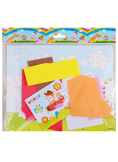 Аппликация ЕВА, 25х11 (микс)(орр) - фото 1