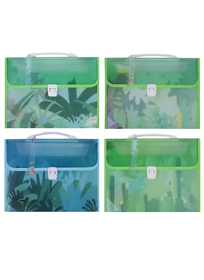 Портфель 12 отд. “Warm and Sunny", пластик - фото 7