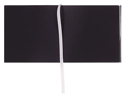 Скетчбук 12*12 60 л "Sketchmarker" Black&White черный, 140г/м2, черный вн. блок + 60 л белый, 140г/м2, белый офсет,  мягк. обл. - фото 5