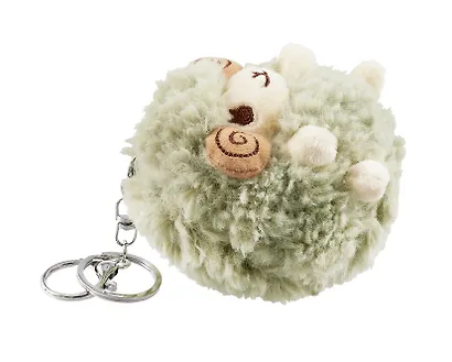 Брелок Овечка (текстиль) (11 см) (12-1669-B1) - фото 2