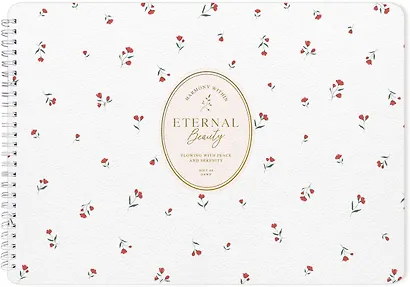 Альбом для рисования "Posy. Белый", А4, 40 листов, спираль - фото 1