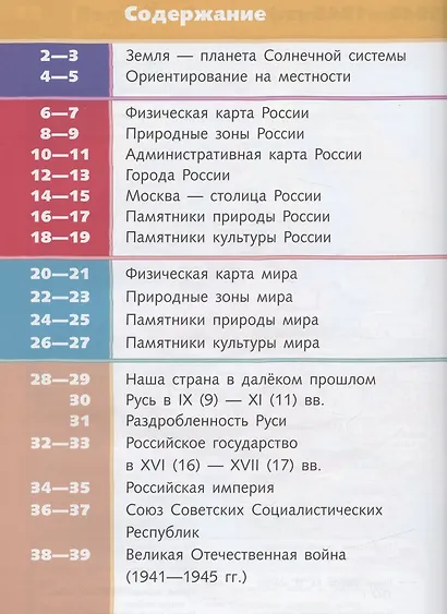 Окружающий мир. 4 класс. Атлас - фото 2