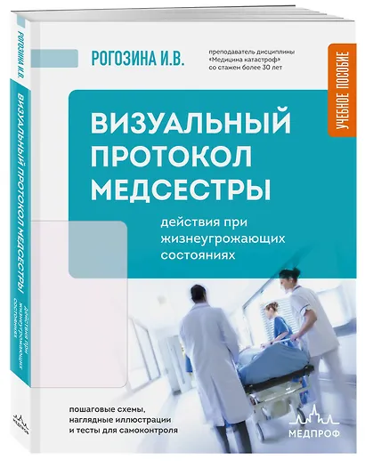 Визуальный протокол медсестры. Действия при жизнеугрожающих состояниях. Пошаговые схемы, наглядные иллюстрации и тесты для самоконтроля - фото 3