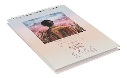 Скетчбук А5 40л "Плэйлист" белый офсет, 140г/м2, евроспираль - фото 3