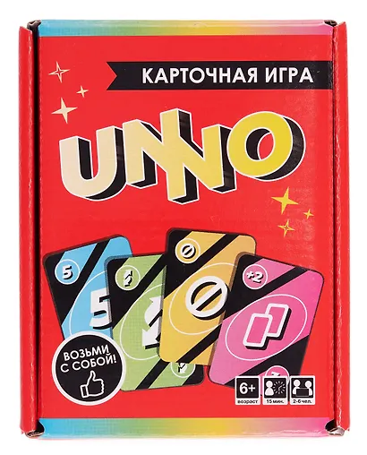 Настольная карточная игра "UNNO" - фото 3