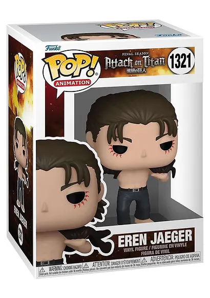 Фигурка Funko POP! Animation Attack on Titan S5 Eren Jeager (1321) 67926 (Fun67926) - фото 2
