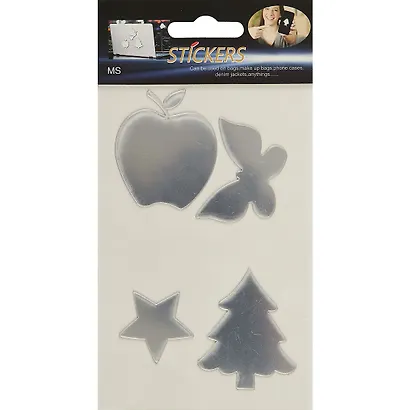 Наклейки зеркальные 10*15 (микс) - фото 12