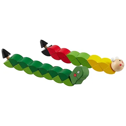 Игра -Змейка Животные, ассорти 4 вида, в пакете (дерево) - фото 4