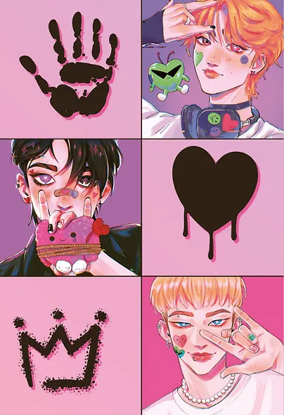 Обложка для паспорта. Stray Kids (ПВХ, 185х133 мм) - фото 6