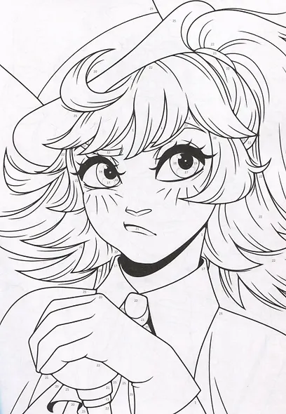 Удивительные образы. Раскраска по номерам - фото 3