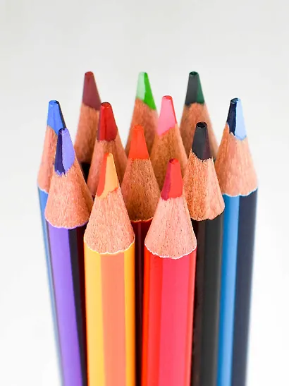 Карандаши цветные 12цв "ГРАДИЕНТ" двуцветн.грифель, к/к, подвес, Феникс+ - фото 7