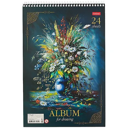 Альбом для рисования Hatber, "Ассорти", А4, 24 листа, на спирали - фото 5