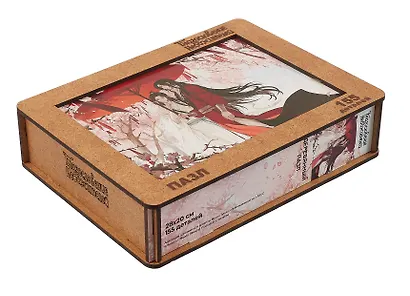 Пазл фигурный 155 элементов "Благословение небожителей Се Лянь и Хуа Чен цветение сакуры" - фото 2