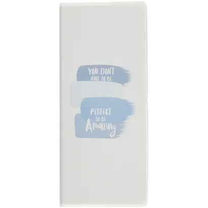 Записная книжка А6+ 80л лин. "Slogan" ПВХ-обл. - фото 3