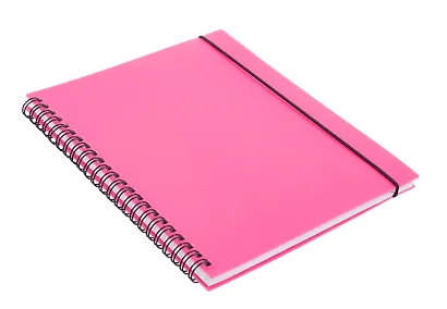 Тетрадь 80 листов, клетка, "Favorite Color. Neon Pink" спираль - фото 2