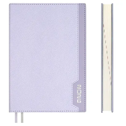 Еженедельник датированный 2026 год, А5, 176 листов "Джут", сиреневый - фото 2